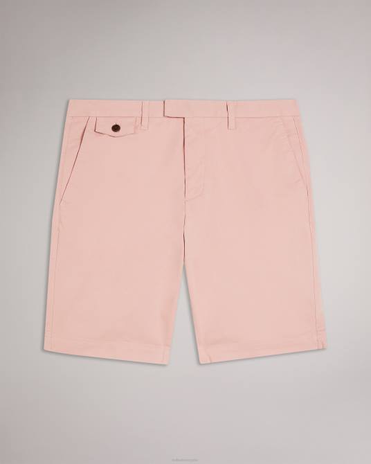 Ted Baker hombres 2ZFP1344 ropa shorts chinos ashfrd rosa medio