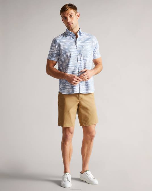 Ted Baker hombres 2ZFP1348 ropa shorts chinos ashfrd broncearse