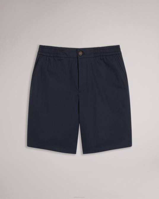 Ted Baker hombres 2ZFP1493 ropa shorts creswel de algodón elástico Armada