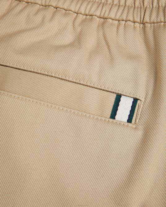 Ted Baker hombres 2ZFP1522 ropa shorts creswel de algodón elástico natural