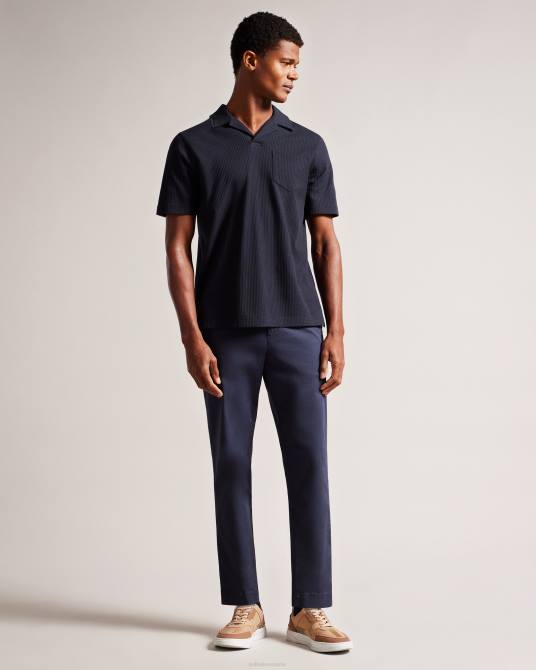 Ted Baker hombres 2ZFP1500 ropa polo arkes de corte regular Armada