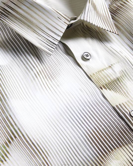 Ted Baker hombres 2ZFP1303 ropa camisa galmoy de manga larga con estampado floral multicolor