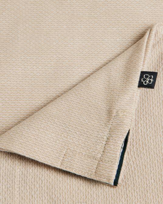 Ted Baker hombres 2ZFP1298 ropa camiseta texturizada de ajuste regular bowker broncearse