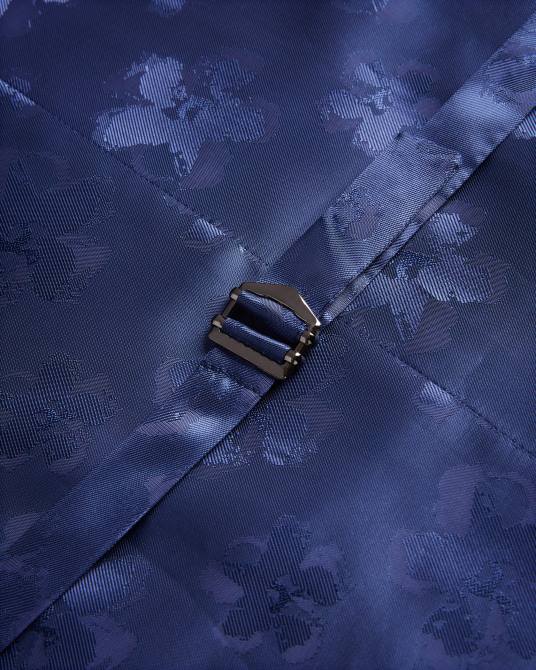 Ted Baker hombres 2ZFP1512 ropa chaleco central jvwscbl negro