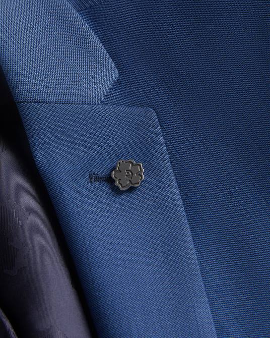 Ted Baker hombres 2ZFP1337 ropa chaqueta de traje azul claro camdejs slim azul claro