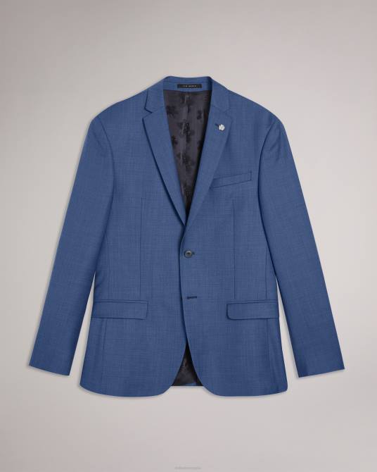 Ted Baker hombres 2ZFP1337 ropa chaqueta de traje azul claro camdejs slim azul claro
