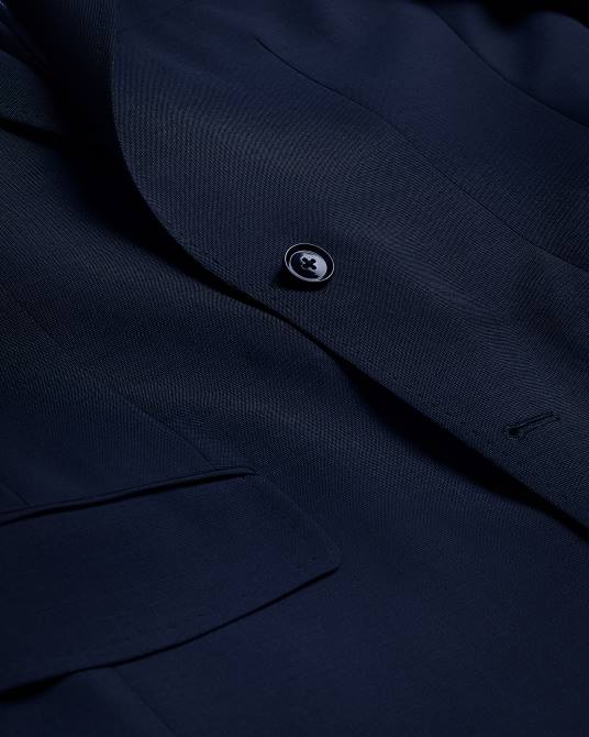 Ted Baker hombres 2ZFP1353 ropa chaqueta de traje de corte slim jvjktbl brt-azul