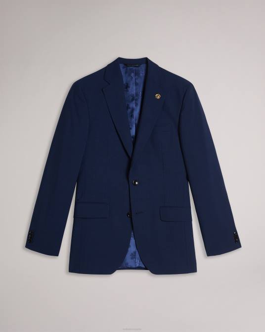 Ted Baker hombres 2ZFP1353 ropa chaqueta de traje de corte slim jvjktbl brt-azul