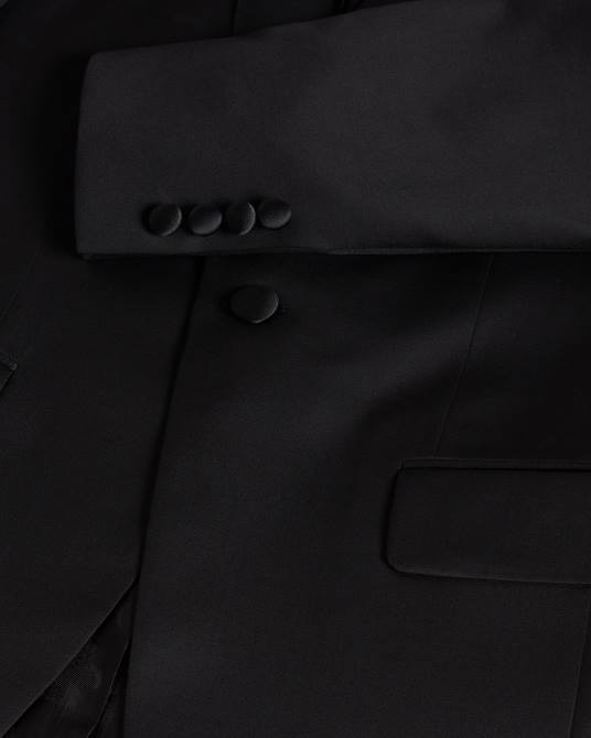 Ted Baker hombres 2ZFP1361 ropa chaqueta de traje de esmoquin de corte slim de jvtuxj negro