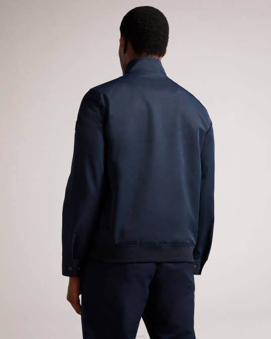 Ted Baker hombres 2ZFP1366 ropa chaqueta bomber de nailon arcona Armada
