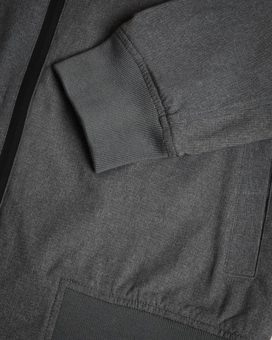 Ted Baker hombres 2ZFP1424 ropa elmhrst chaqueta bomber elástica texturizada gris