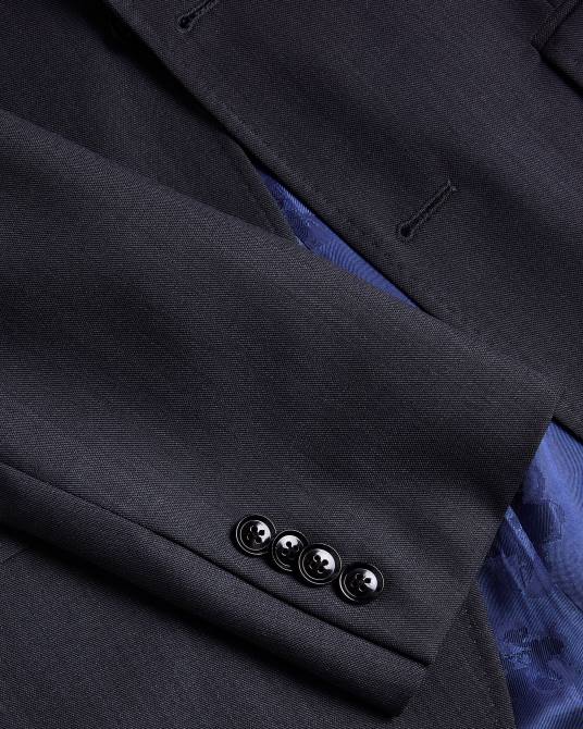 Ted Baker hombres 2ZFP1447 ropa chaqueta de traje de corte slim jvjktbl gris