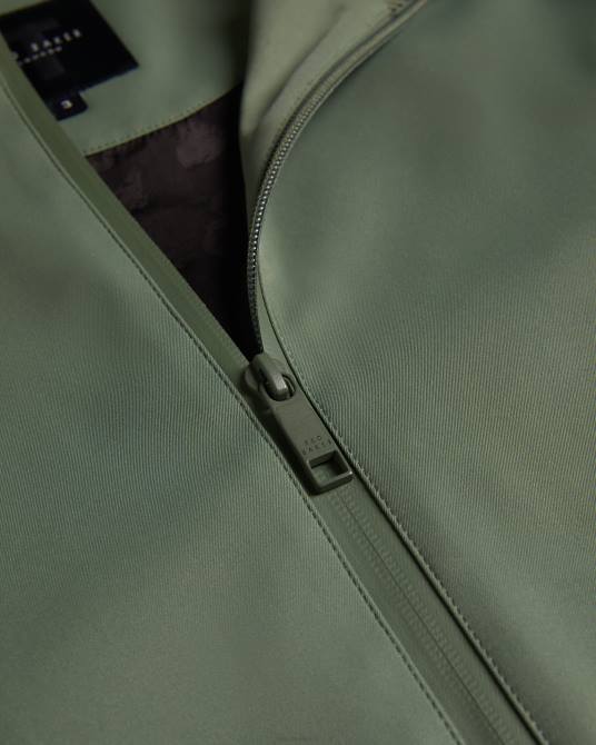 Ted Baker hombres 2ZFP1508 ropa chaqueta bomber de nailon arcona caqui