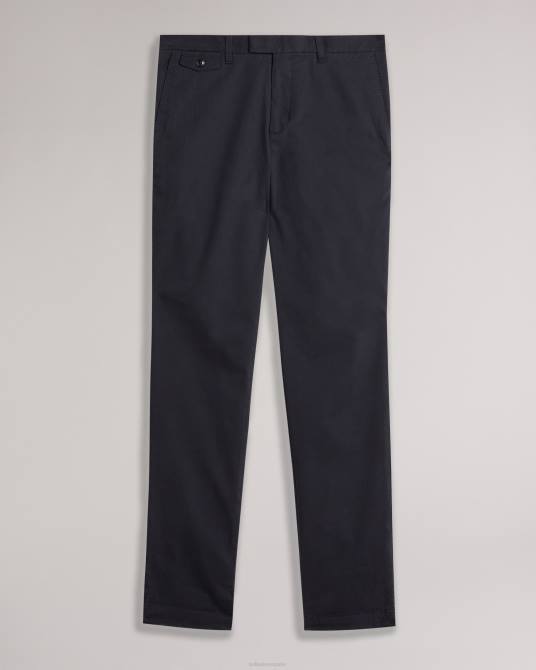 Ted Baker hombres 2ZFP1342 ropa chinos slim genay dk-azul marino