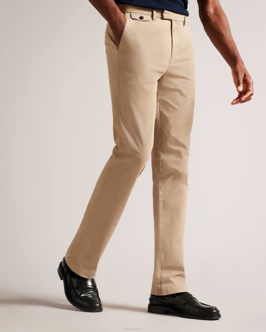 Ted Baker hombres 2ZFP1395 ropa chinos slim genay piedra