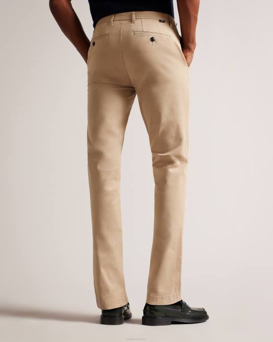 Ted Baker hombres 2ZFP1395 ropa chinos slim genay piedra