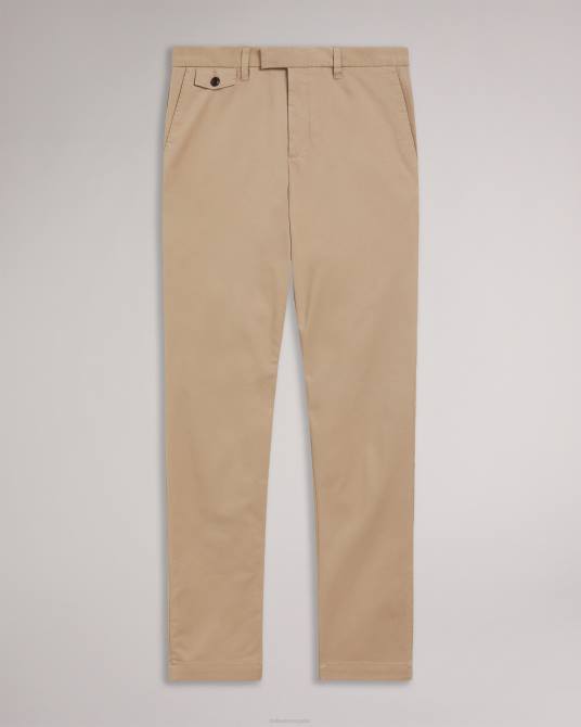 Ted Baker hombres 2ZFP1395 ropa chinos slim genay piedra