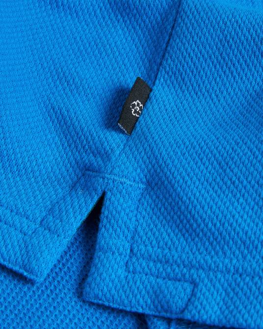 Ted Baker hombres 2ZFP1209 ropa Camiseta de manga corta con bolsillo en T Spindle azul