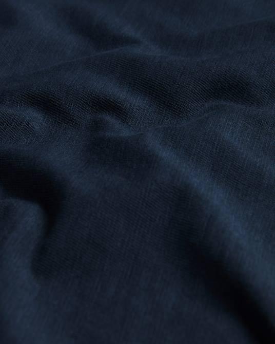 Ted Baker hombres 2ZFP1265 ropa camisa henley de manga corta Duddin Armada