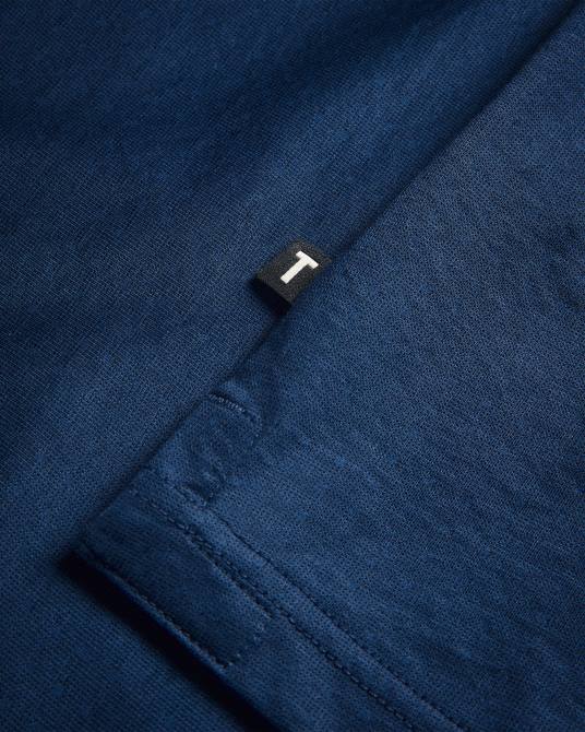 Ted Baker hombres 2ZFP1274 ropa polo de manga corta allard Azul marino