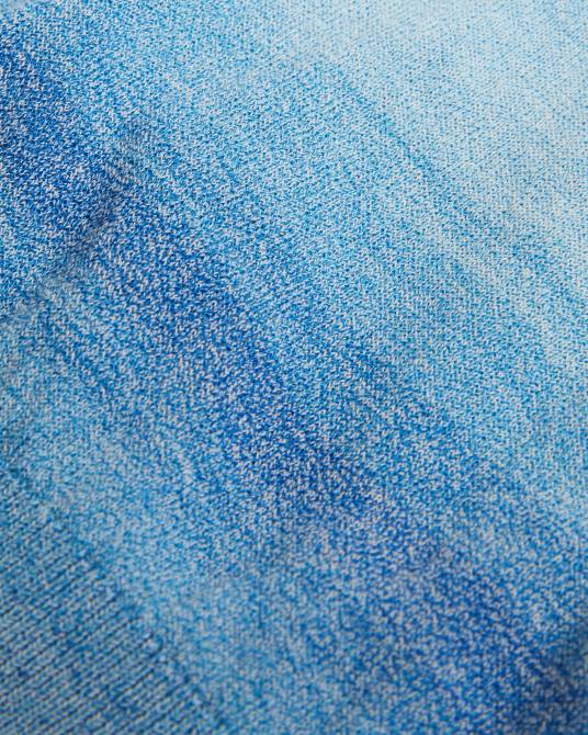 Ted Baker hombres 2ZFP1299 ropa Notte camiseta de manga corta con rayas degradadas azul oscuro