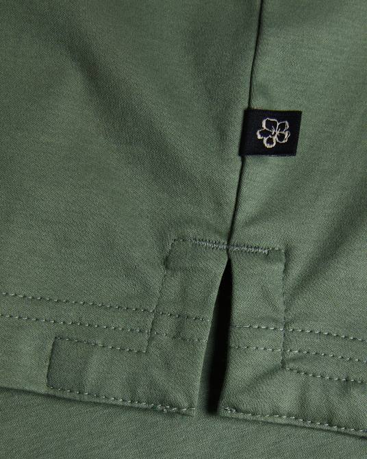 Ted Baker hombres 2ZFP1310 ropa polo de manga corta y corte slim zeiter caqui