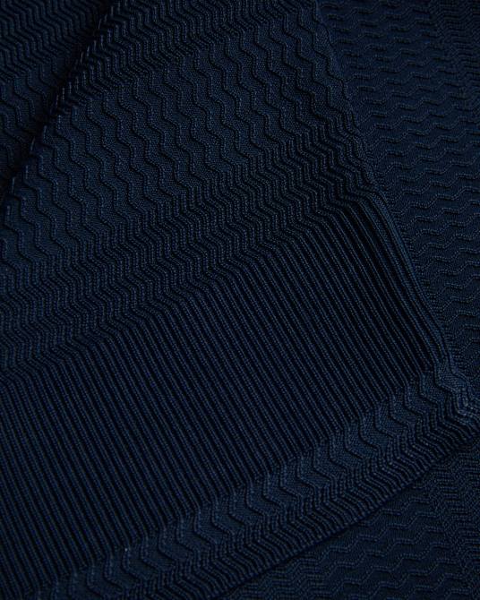 Ted Baker hombres 2ZFP1340 ropa polo texturizado manga corta stree Armada