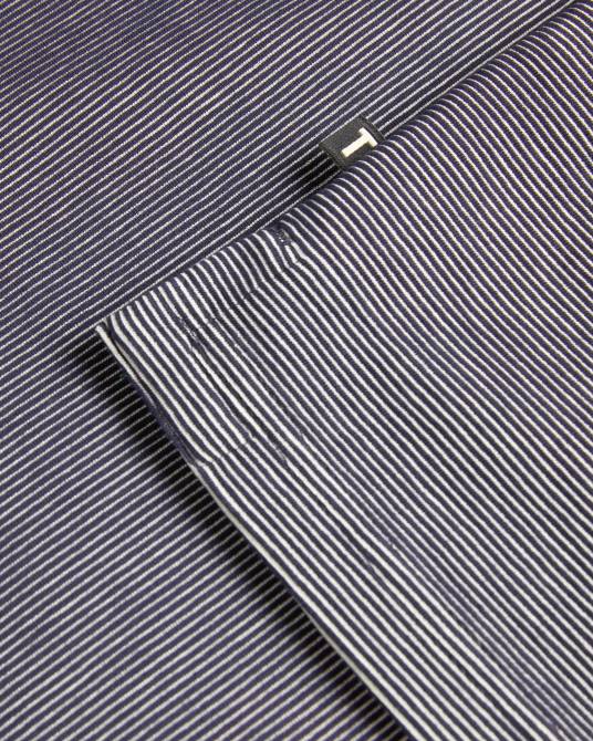 Ted Baker hombres 2ZFP1341 ropa polo de manga corta a rayas ellerby Armada