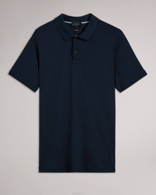 Ted Baker hombres 2ZFP1358 ropa polo de manga corta y corte slim zeiter Armada