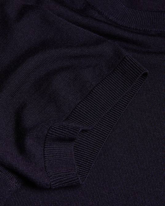 Ted Baker hombres 2ZFP1591 ropa camiseta de punto de manga corta senti Armada