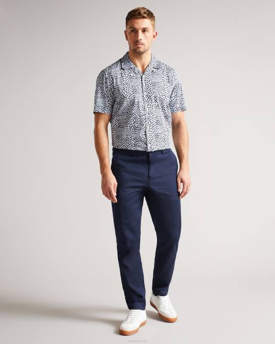 Ted Baker hombres 2ZFP1262 ropa boxwel camburn fit texturizado trs Armada