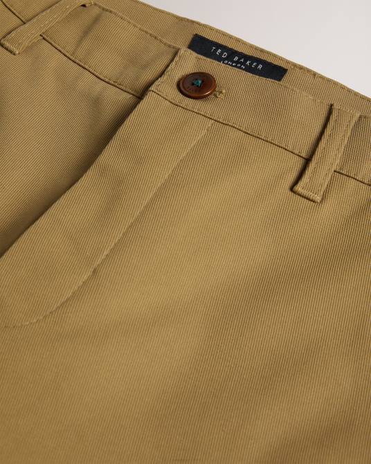 Ted Baker hombres 2ZFP1279 ropa pantalones cargo Leef Camburn marrón-bronceado