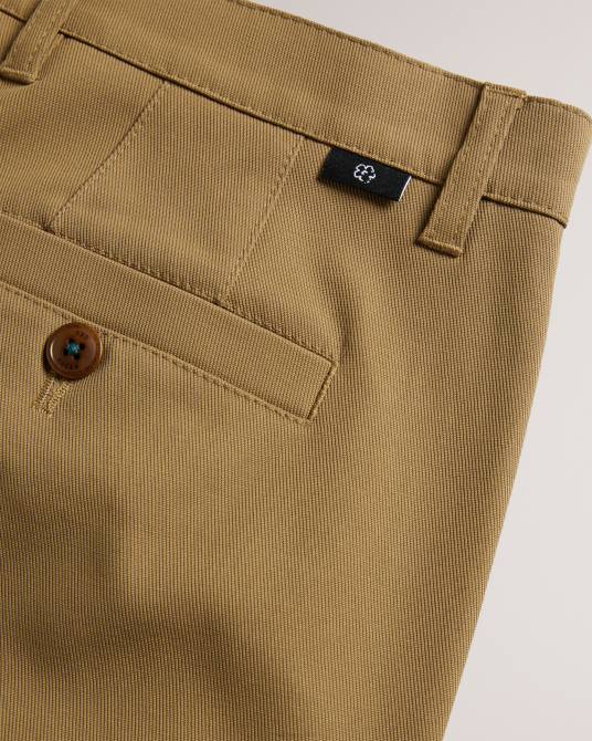 Ted Baker hombres 2ZFP1279 ropa pantalones cargo Leef Camburn marrón-bronceado