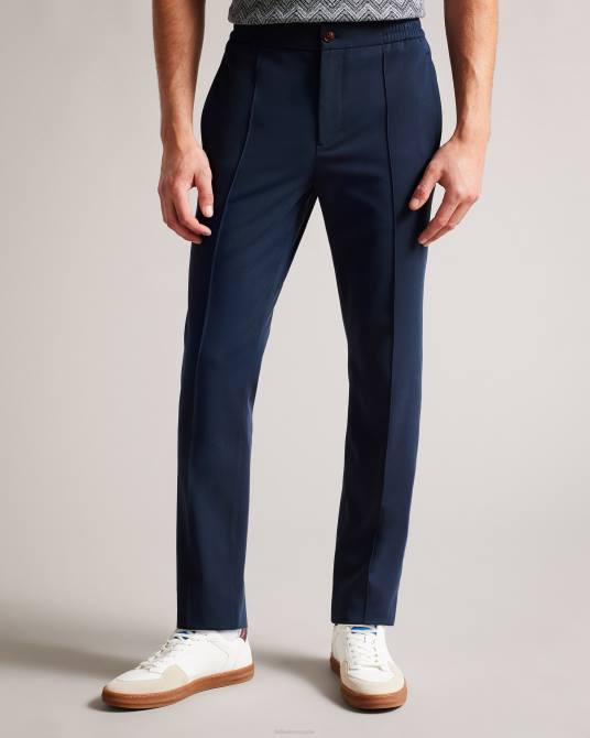 Ted Baker hombres 2ZFP1378 ropa Rodny Irvine pantalones elásticos de corte slim Armada