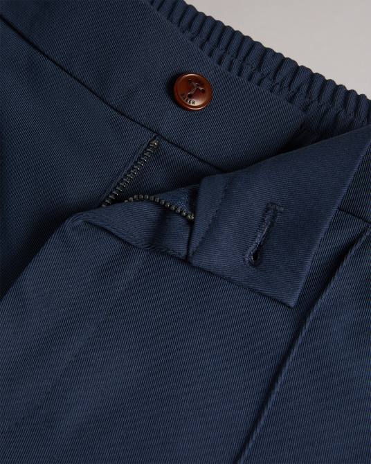 Ted Baker hombres 2ZFP1378 ropa Rodny Irvine pantalones elásticos de corte slim Armada