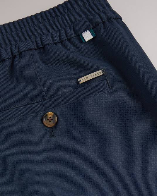 Ted Baker hombres 2ZFP1378 ropa Rodny Irvine pantalones elásticos de corte slim Armada
