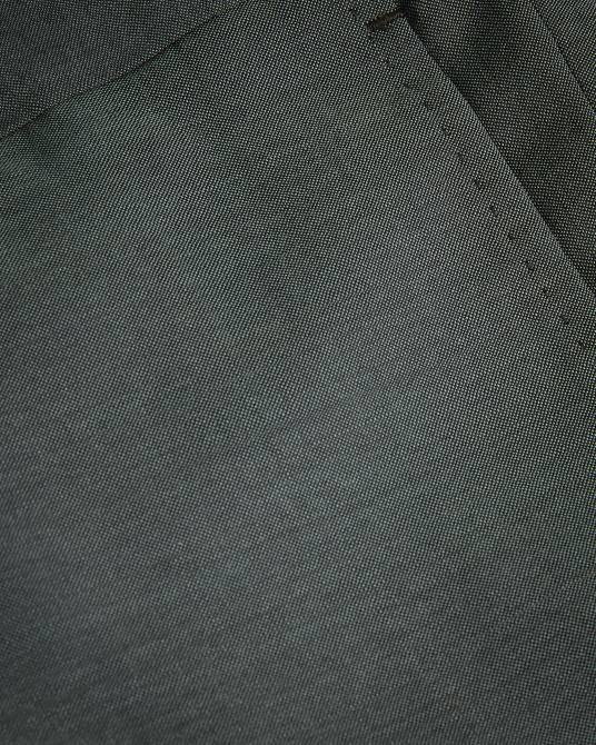 Ted Baker hombres 2ZFP1388 ropa Pantalón de traje rico en pura lana de piel de tiburón caqui