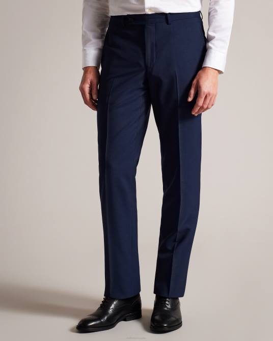 Ted Baker hombres 2ZFP1420 ropa pantalones de traje de corte slim jvtrsbl brt-azul