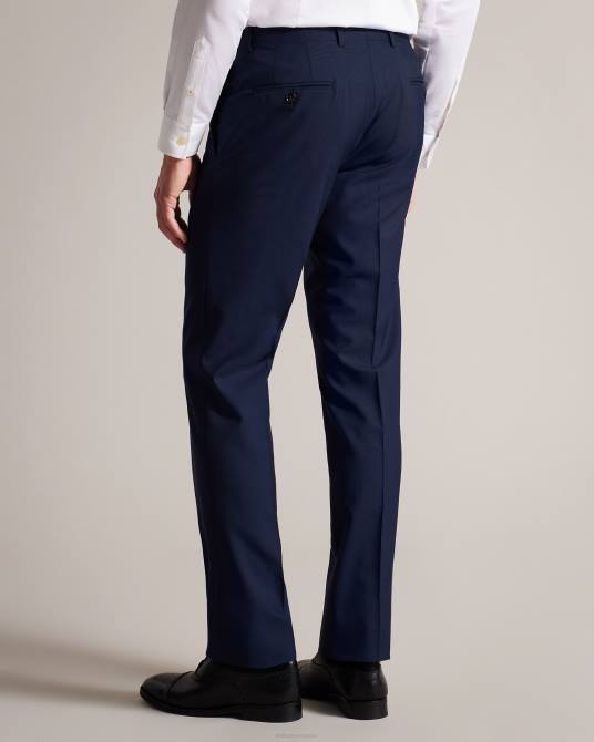 Ted Baker hombres 2ZFP1420 ropa pantalones de traje de corte slim jvtrsbl brt-azul