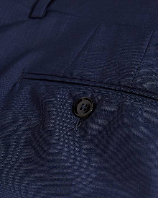 Ted Baker hombres 2ZFP1420 ropa pantalones de traje de corte slim jvtrsbl brt-azul