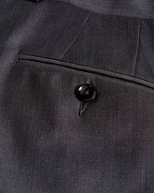 Ted Baker hombres 2ZFP1495 ropa pantalones de traje de corte slim jvtrsbl gris