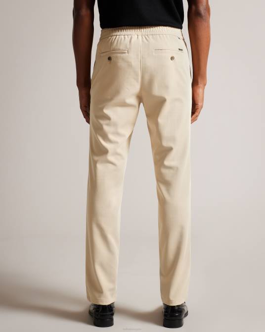 Ted Baker hombres 2ZFP1503 ropa Rodny Irvine pantalones elásticos de corte slim piedra