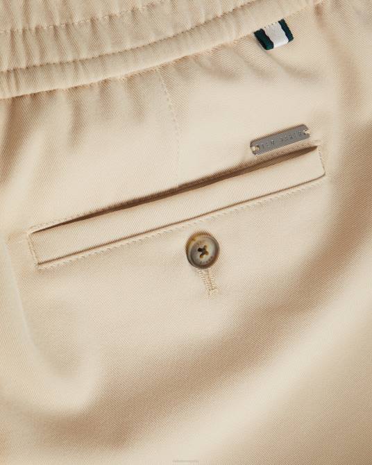 Ted Baker hombres 2ZFP1503 ropa Rodny Irvine pantalones elásticos de corte slim piedra