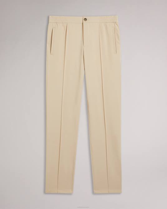 Ted Baker hombres 2ZFP1503 ropa Rodny Irvine pantalones elásticos de corte slim piedra