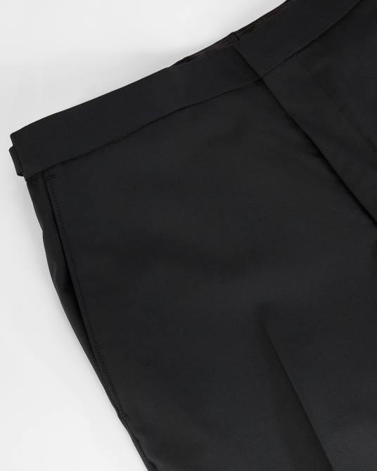 Ted Baker hombres 2ZFP1536 ropa pantalones de esmoquin de corte slim ambts negro