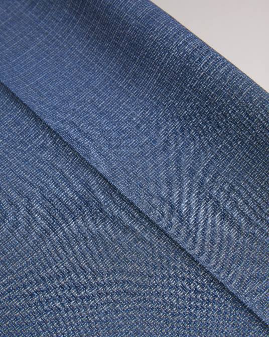Ted Baker hombres 2ZFP1584 ropa pantalón traje raitht tweed azul marino Armada