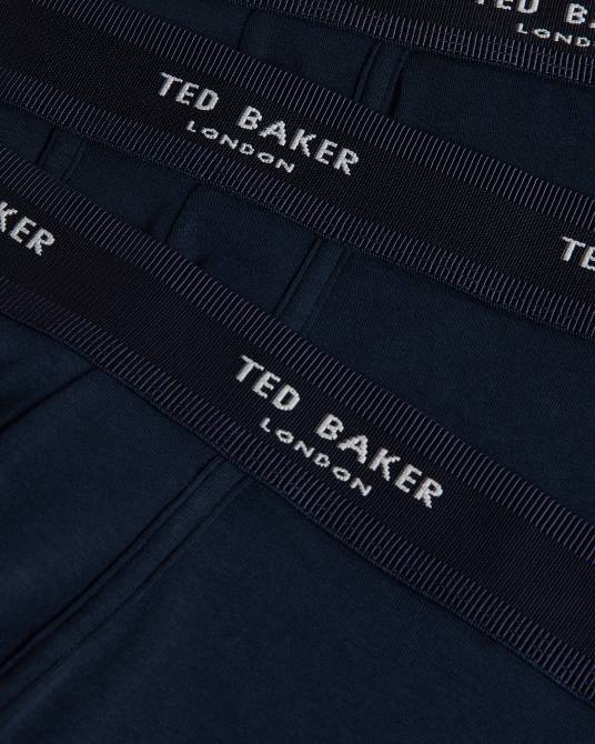 Ted Baker hombres 2ZFP1542 ropa paquete de 3 calzoncillos noe Armada