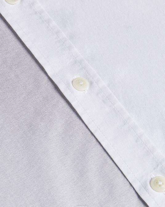 Ted Baker hombres 2ZFP1685 ropa Foster camisa Oxford color block multicolor