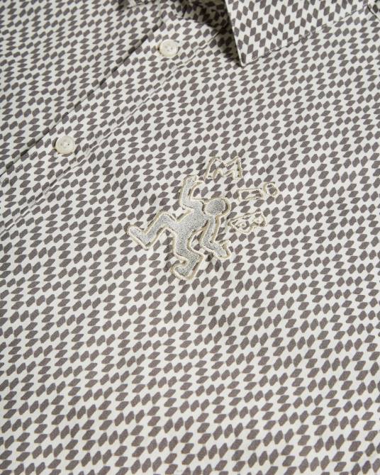 Ted Baker hombres 2ZFP1701 ropa camisa mcbane mib running hombre desnudo