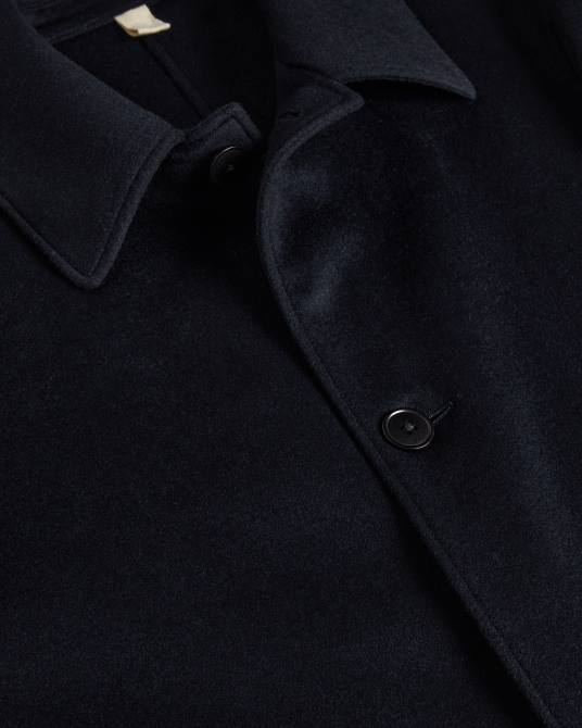 Ted Baker hombres 2ZFP1635 ropa abrigo de lana powpow Armada